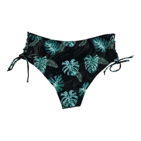 Trims Tropical Side Tie Bikini Bottoms Size XL - Picture 2 of 6